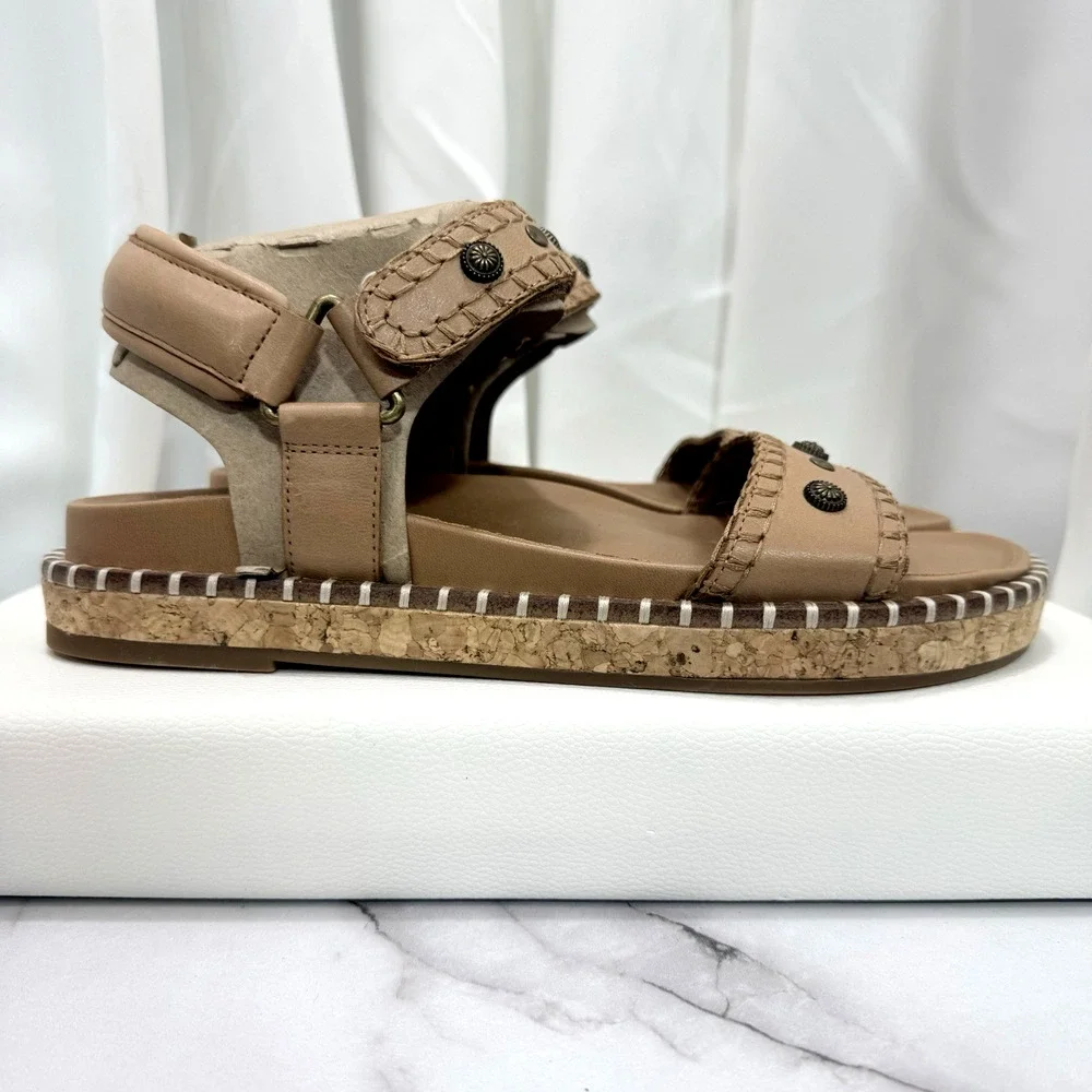 Lucky Brand Sandals Women’s Leather Upper Size 10M - Picture 2 of 16
